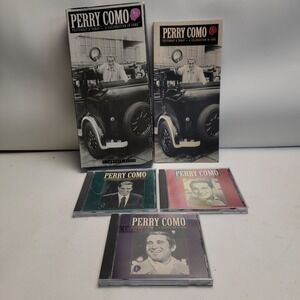 Perry Como Yesterday & Today A Celebration In Song 3 CD Box Set Booklet 1993